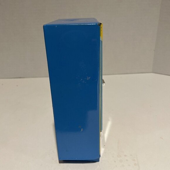 VTG Metal Blue Realistic Doll’s Closet School Locker Storage Barbiecore 6.5X3.5" - Picture 8 of 10